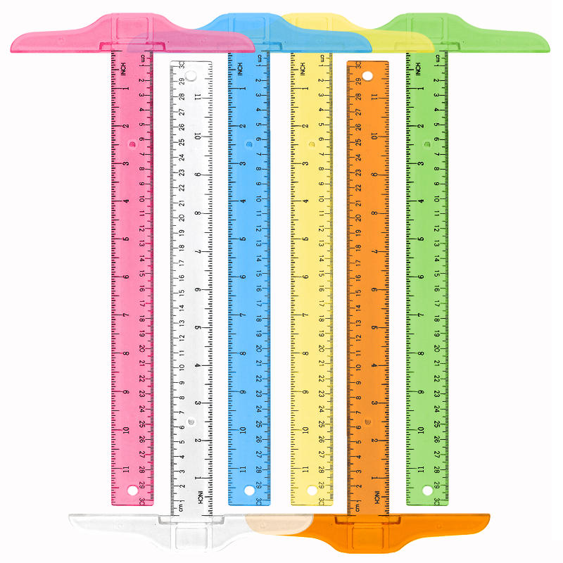 Is Stationery Office Supply - 1Pc T-shaped Double Side Scale Ruler