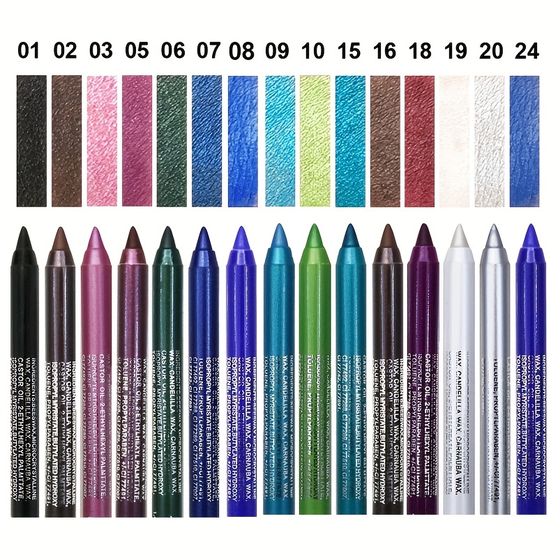 1pcs Waterproof Eyeliner Set w - Highlighter Set Pastel recensione e prezzo