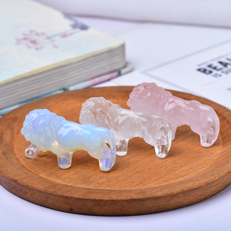 Natural Crystal Obsidian Lion. - Lion Stationery & Office Supply(Kunshan)Co.Ltd recensione e prezzo