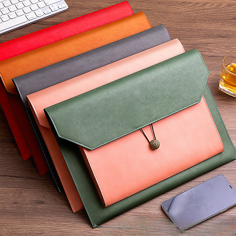 Leather File Bag A4 Paper File - Portfolio Folder Zip recensione e prezzo
