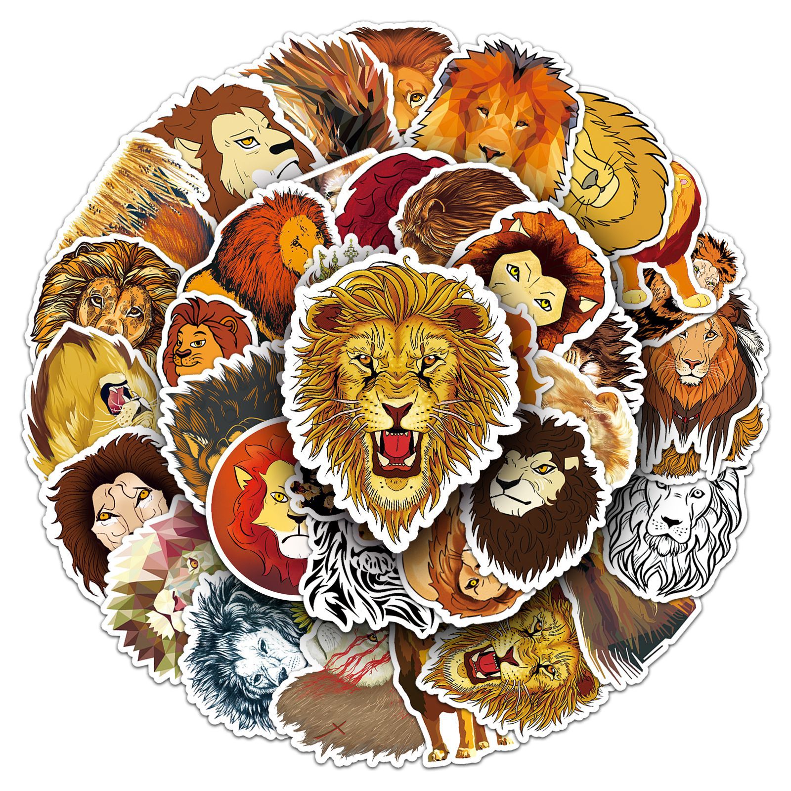 50-Pack Lion Graffiti Stickers - Lion Stationery & Office Supply(Kunshan)Co.Ltd recensione e prezzo