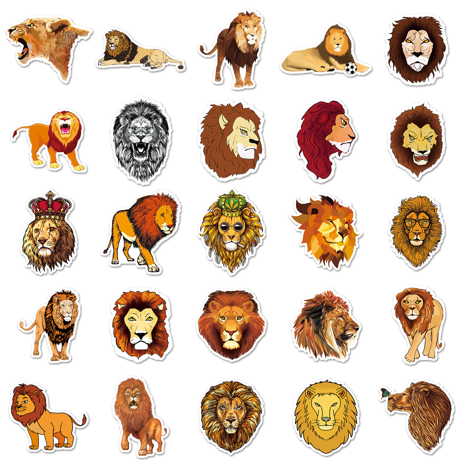50-Pack Lion Graffiti Stickers - Lion Stationery & Office Supply(Kunshan)Co.Ltd recensione e prezzo