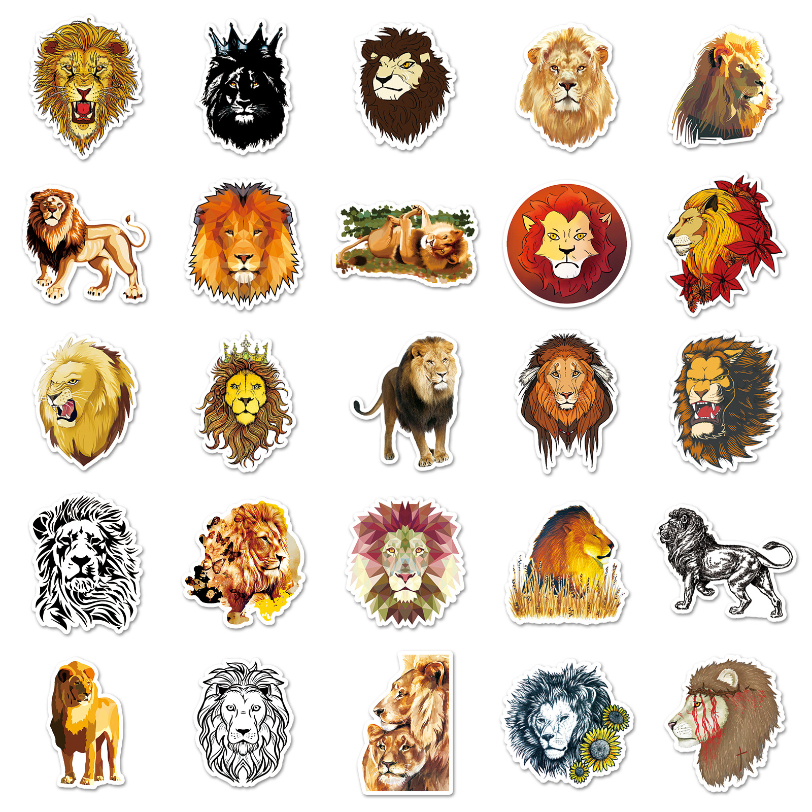 50-Pack Lion Graffiti Stickers - Lion Stationery & Office Supply(Kunshan)Co.Ltd recensione e prezzo
