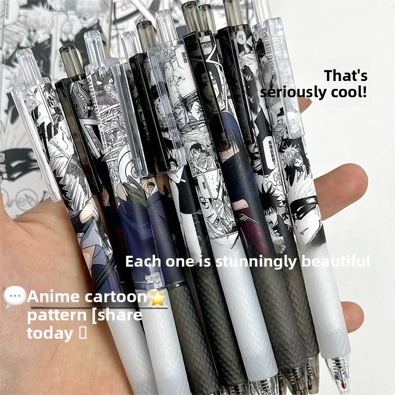 Anime Naruto Gel Pen Cute Cart - Gel Ink Pen Set recensione e prezzo