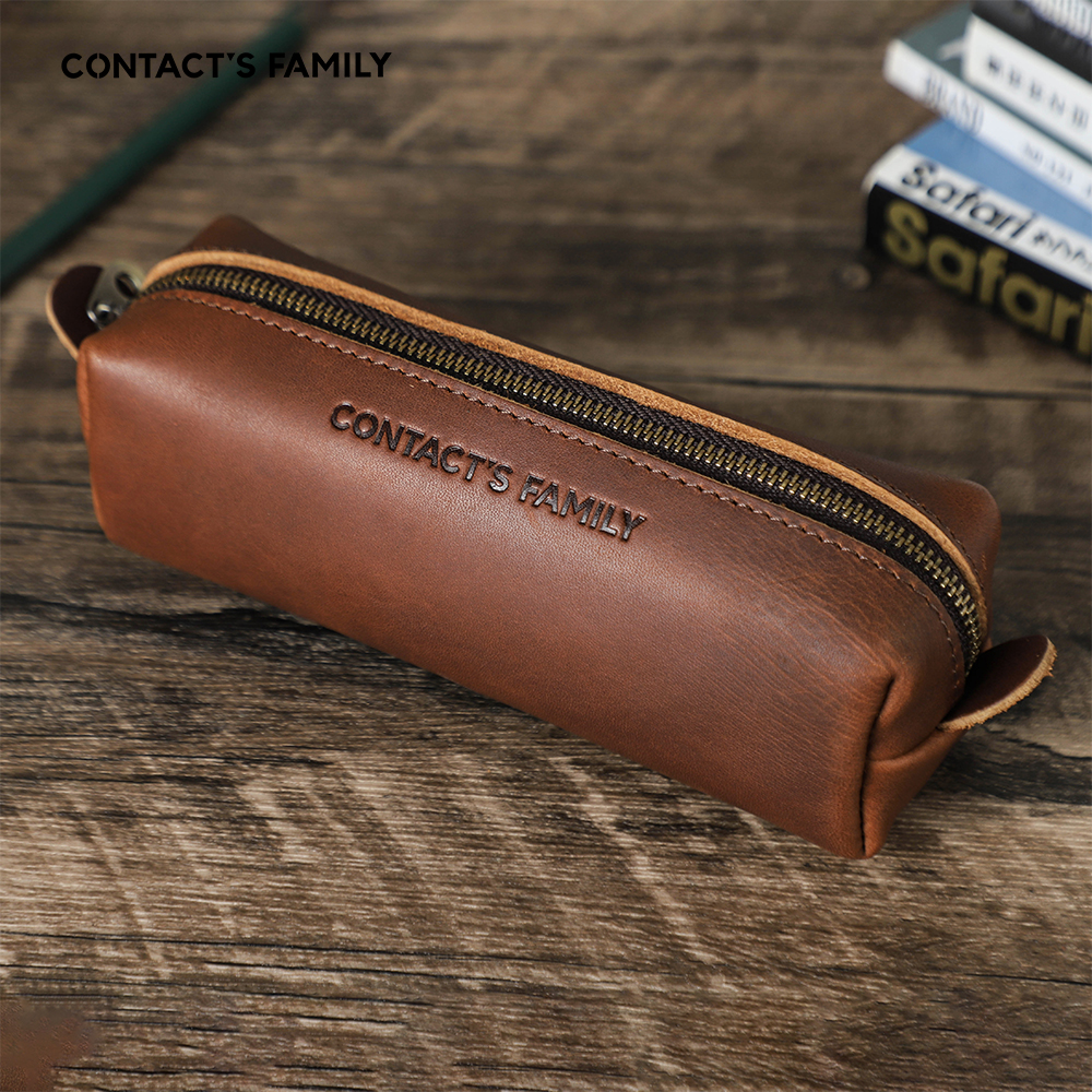 Retro Leather Pencil Case High - Stationery Supplies Business recensione e prezzo