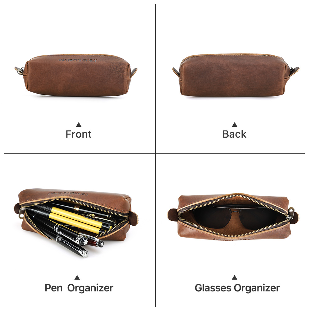 Retro Leather Pencil Case High - Stationery Supplies Business recensione e prezzo