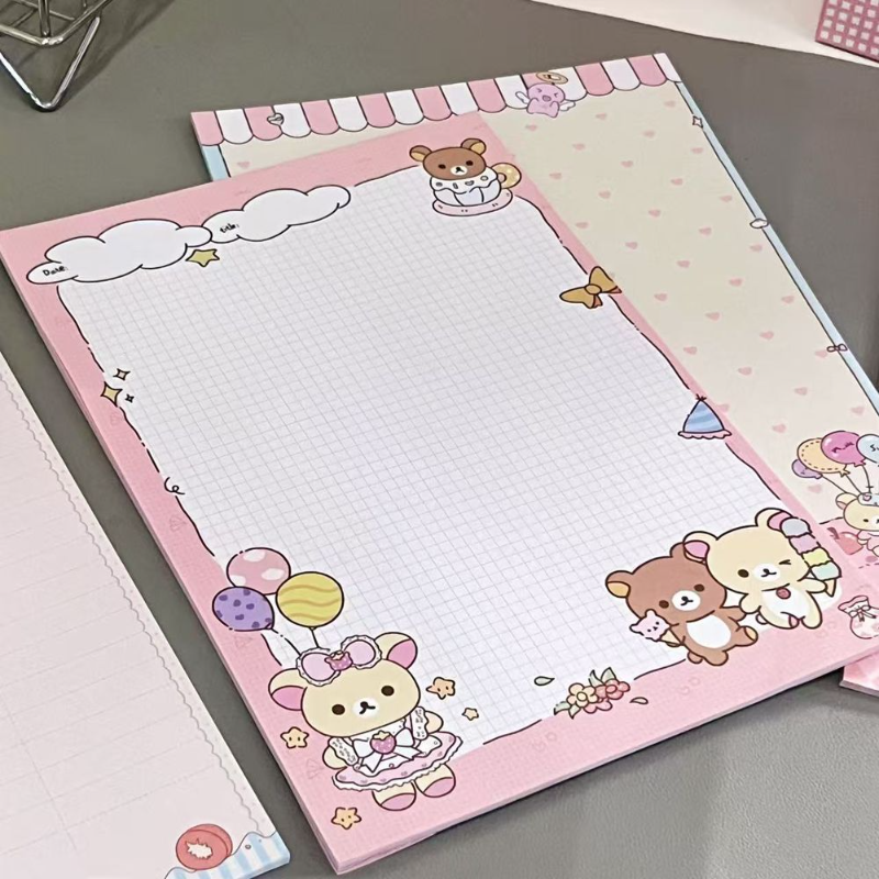 Cute Rilakkuma B5 Notebook Set - Stationery Office Items List recensione e prezzo