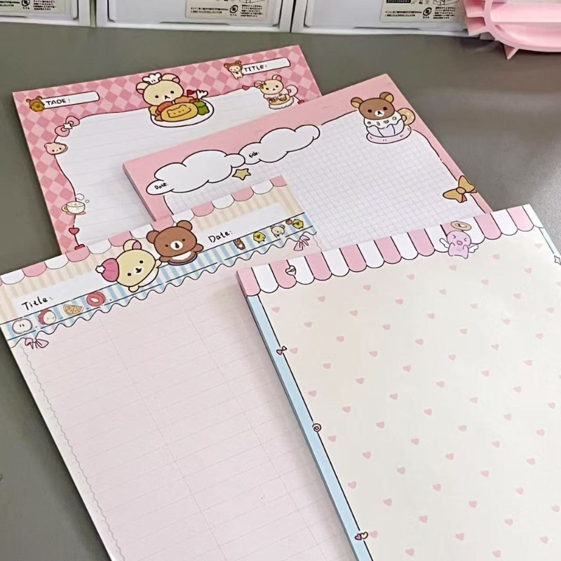 Cute Rilakkuma B5 Notebook Set - Stationery Office Items List recensione e prezzo