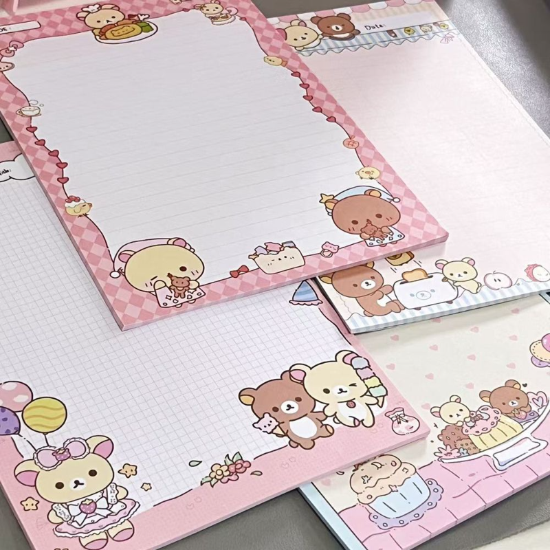 Cute Rilakkuma B5 Notebook Set - Stationery Office Items List recensione e prezzo
