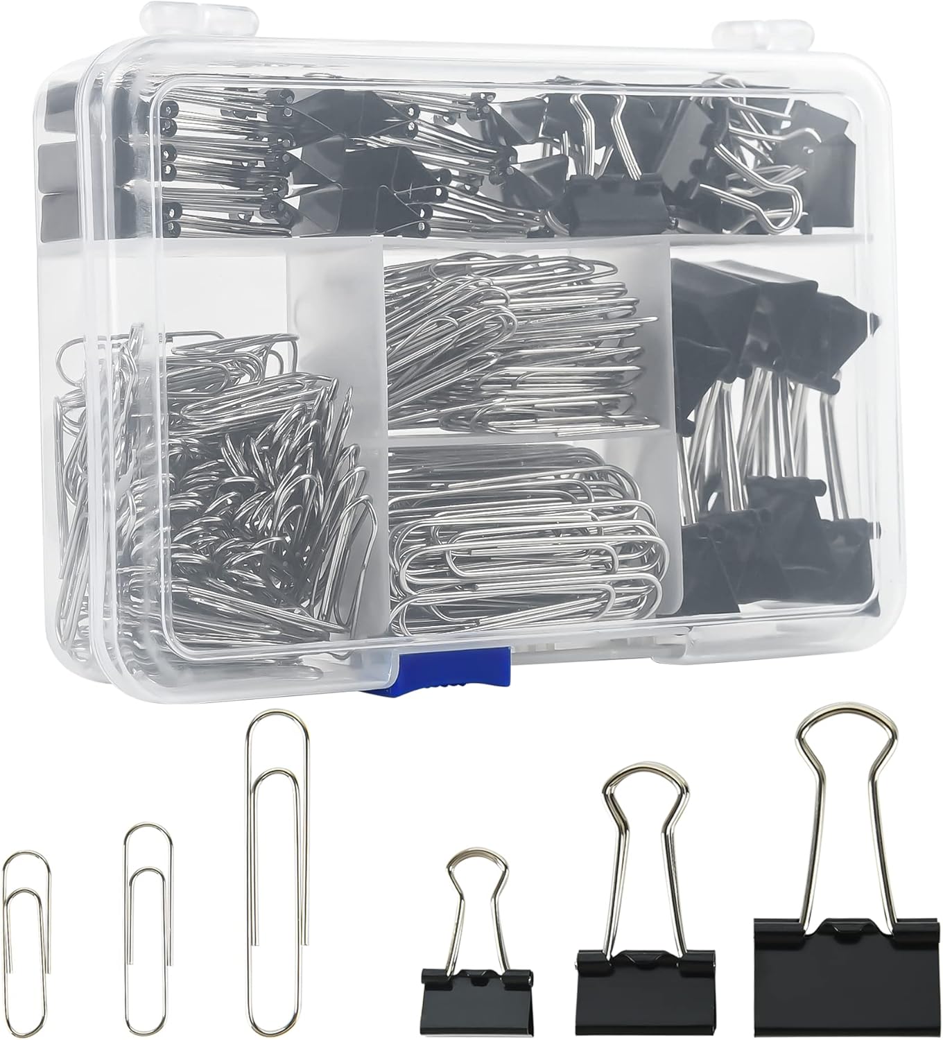 340pcs Binder Clips & Paper Cl - Binder Clip Assorted recensione e prezzo