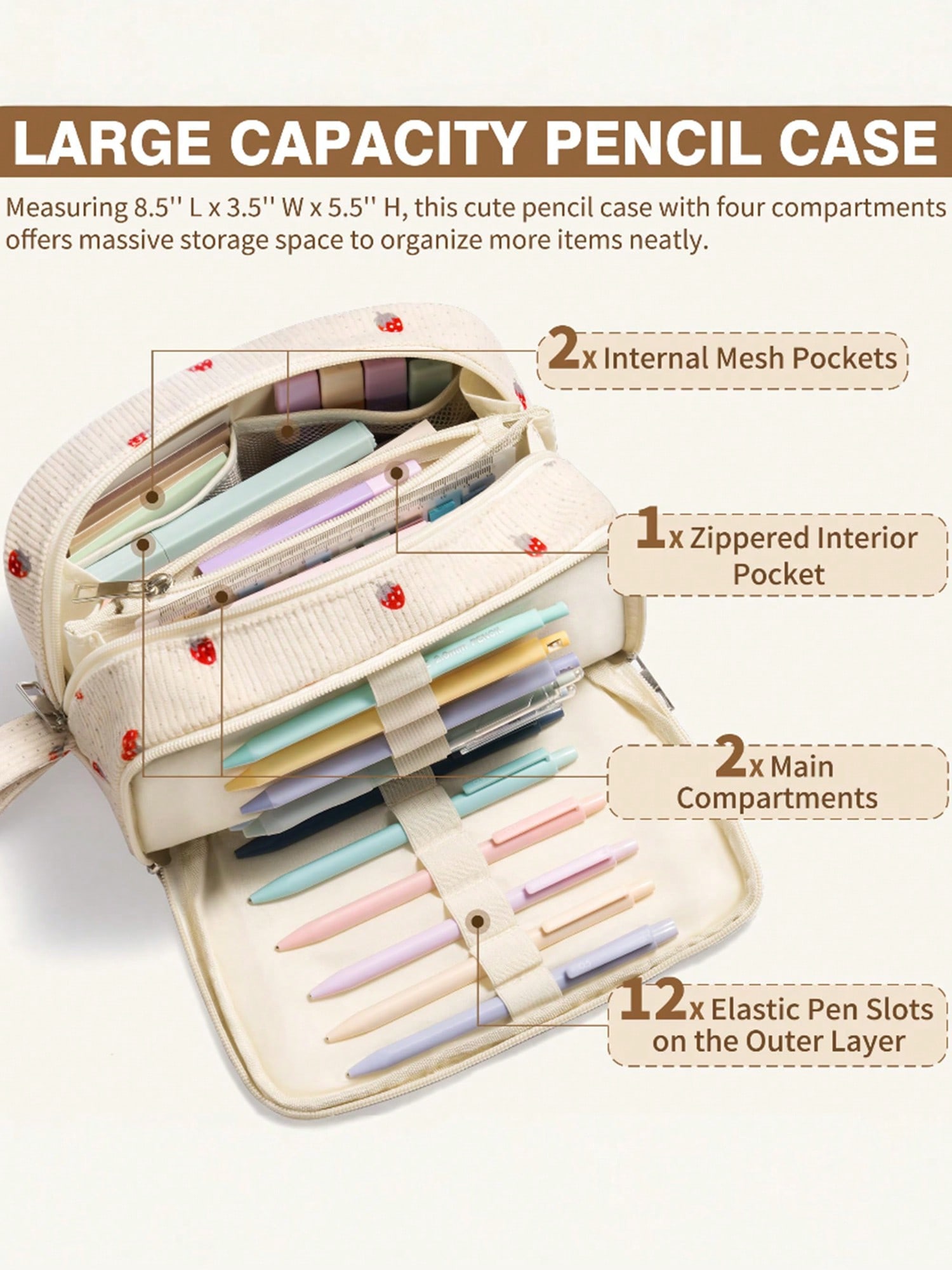 62PCS Large Capacity Pencil Po - Gel Ink Pen Set recensione e prezzo