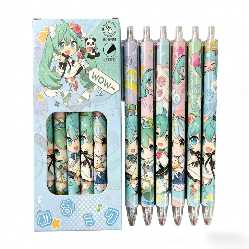 Hatsune Miku quick-drying gel  - Gel Ink Pen Set recensione e prezzo