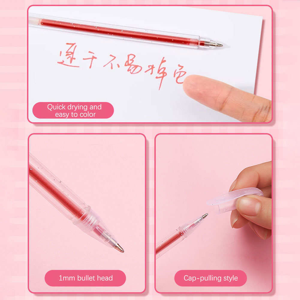 Glitter Gel Pen Set,8-48 Color - Gel Ink Pen Set recensione e prezzo