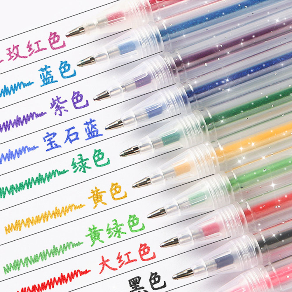 Glitter Gel Pen Set,8-48 Color - Gel Ink Pen Set recensione e prezzo