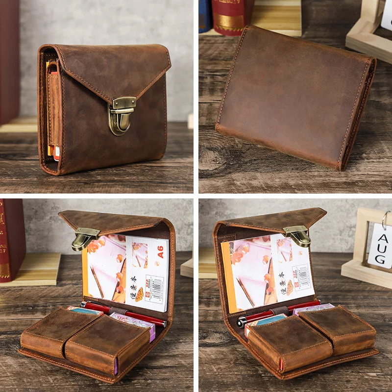 Luxury Retro Leather Notebook  - Stationery Supplies Business recensione e prezzo