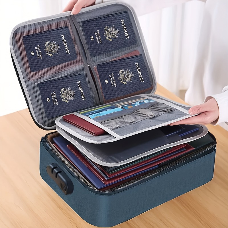 Lockable File Storage Bag,3-La - Portfolio Folder Zip recensione e prezzo
