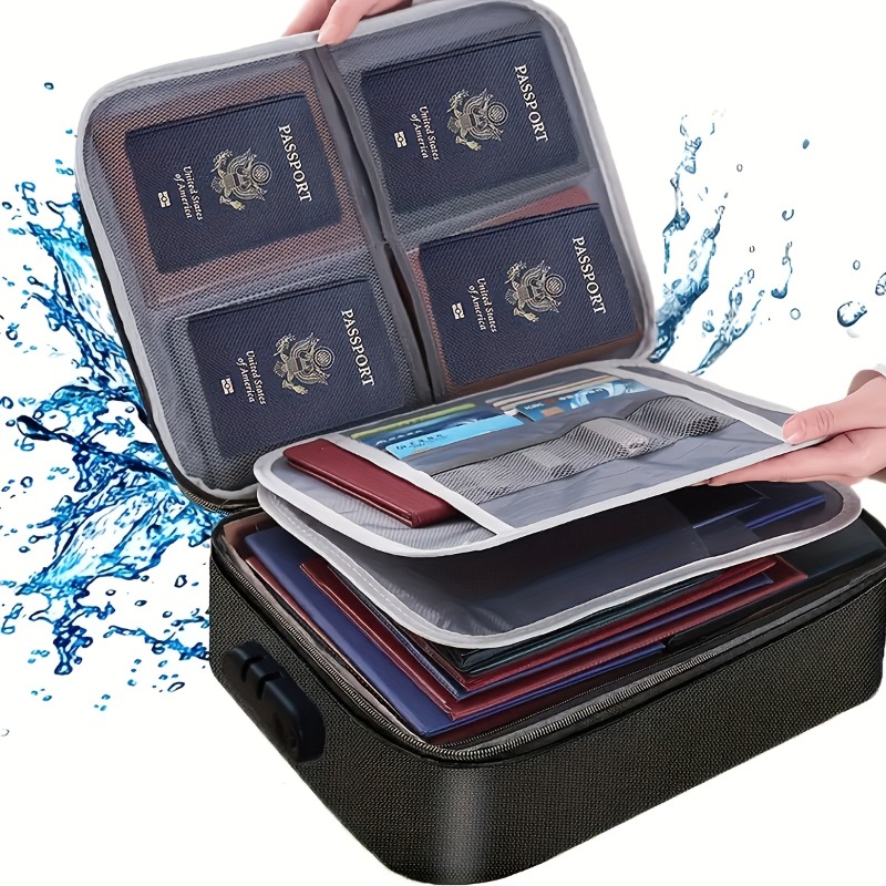 Lockable File Storage Bag,3-La - Portfolio Folder Zip recensione e prezzo
