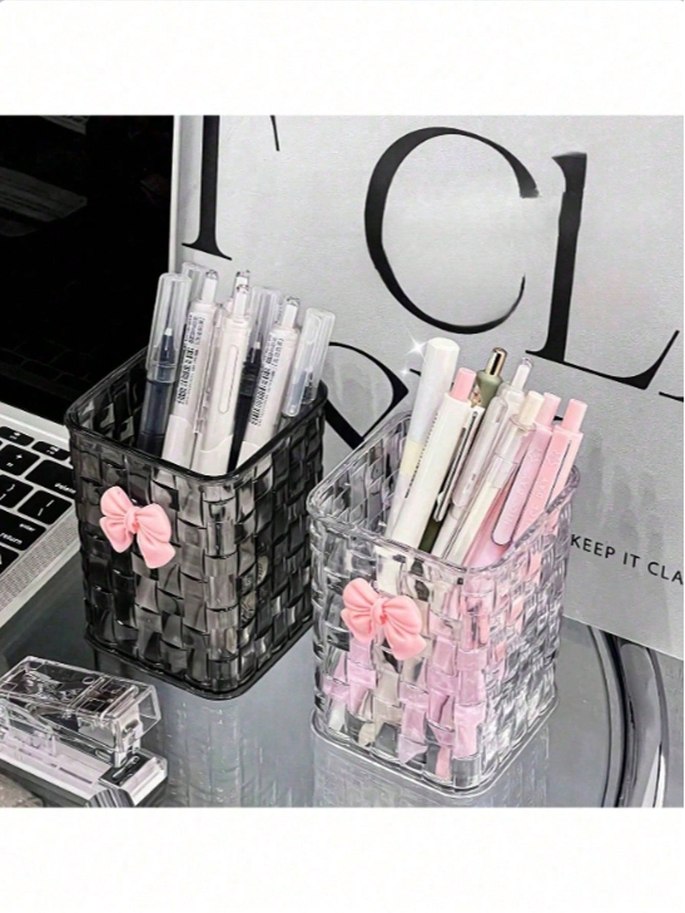1pc Woven Texture Makeup Brush - Is Stationery Office Supply recensione e prezzo