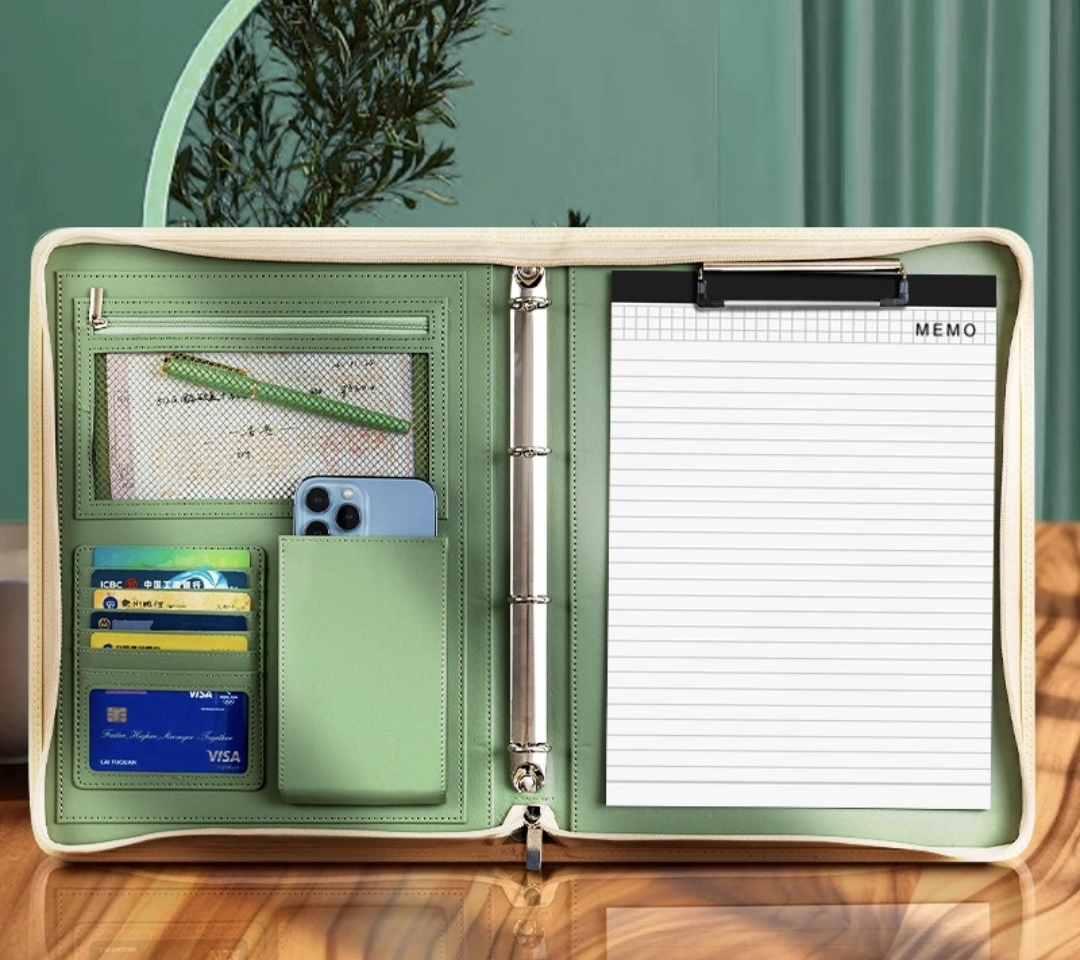 New A4 Zippered Padfolio Folde - Portfolio Folder Zip recensione e prezzo