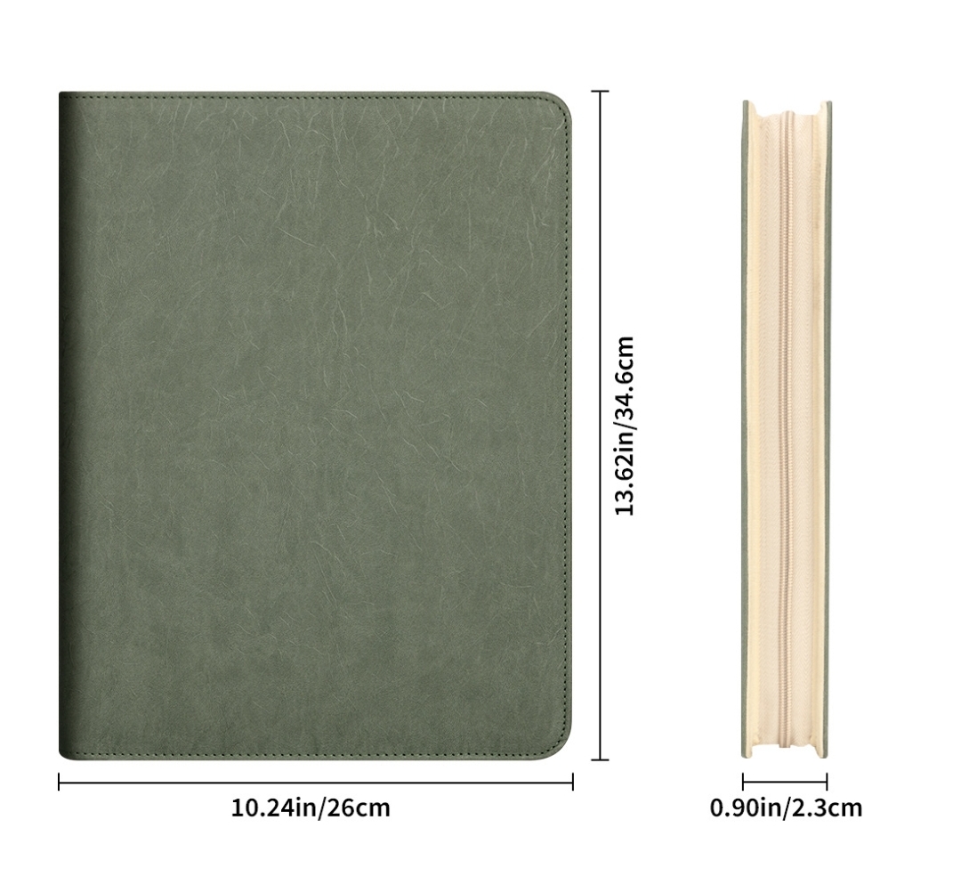 New A4 Zippered Padfolio Folde - Portfolio Folder Zip recensione e prezzo