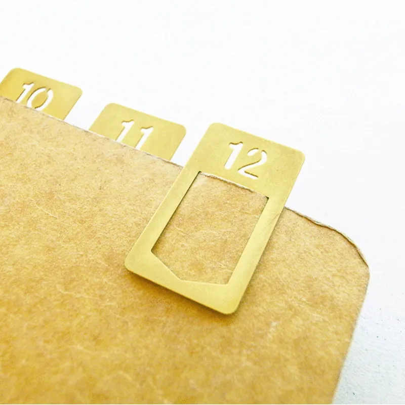 12 Pcs/lot Vintage Copper Book - Stationery And Office Supply Stores recensione e prezzo