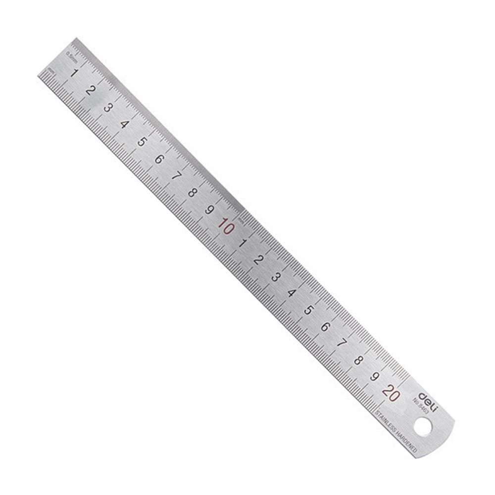 Deli 20cm Stainless Steel Meta - Stationery And Office Supply Stores recensione e prezzo