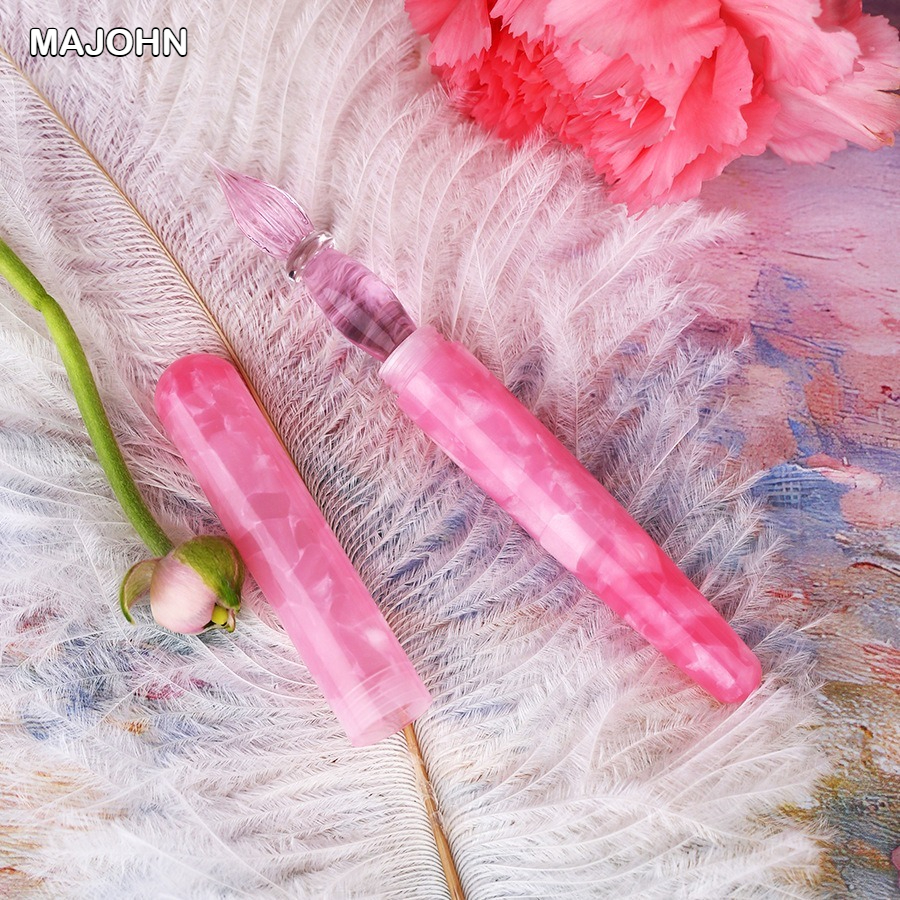 MAJOHN N10 Resin Handmade Glas - Stationery Supplies Business recensione e prezzo