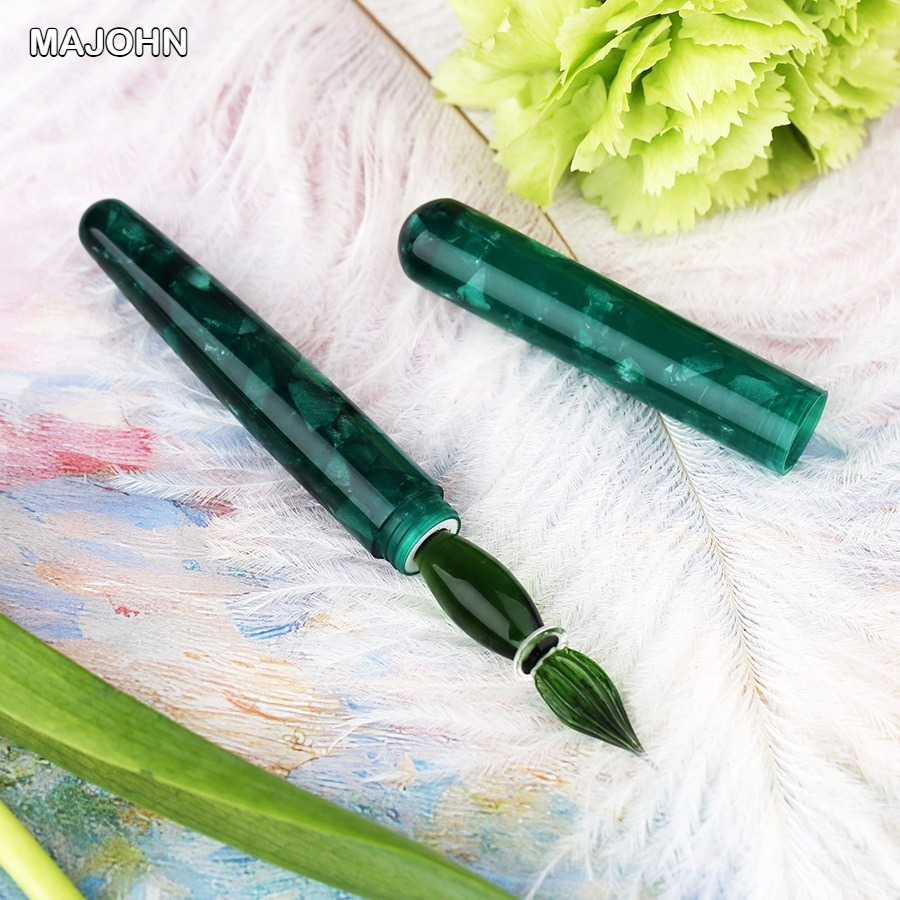 MAJOHN N10 Resin Handmade Glas - Stationery Supplies Business recensione e prezzo