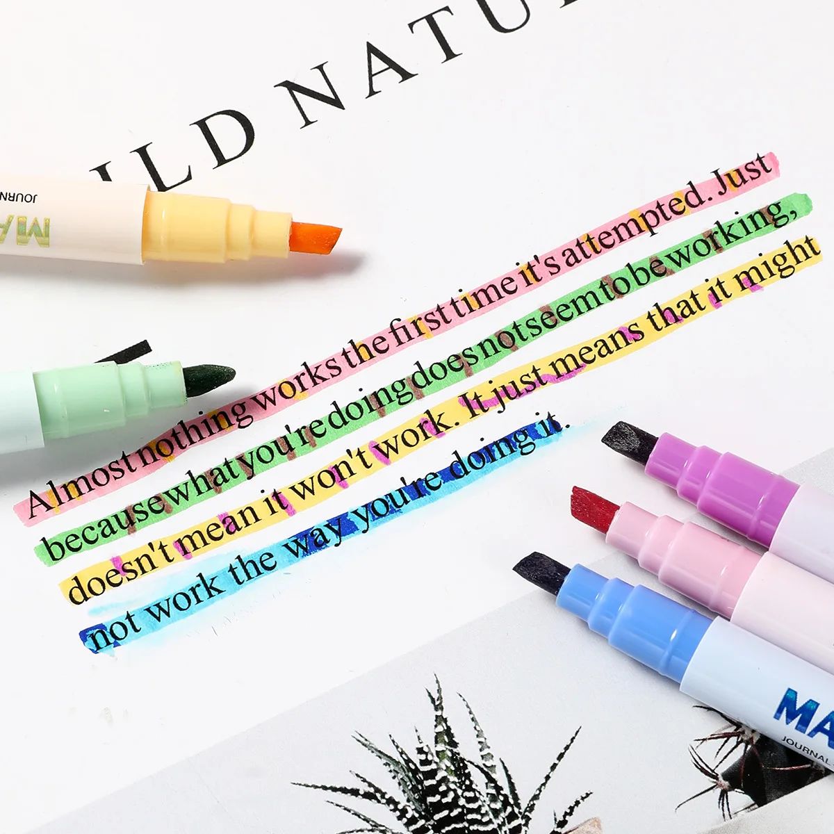 Double-ended Magic Color Chang - Highlighter Set Pastel recensione e prezzo