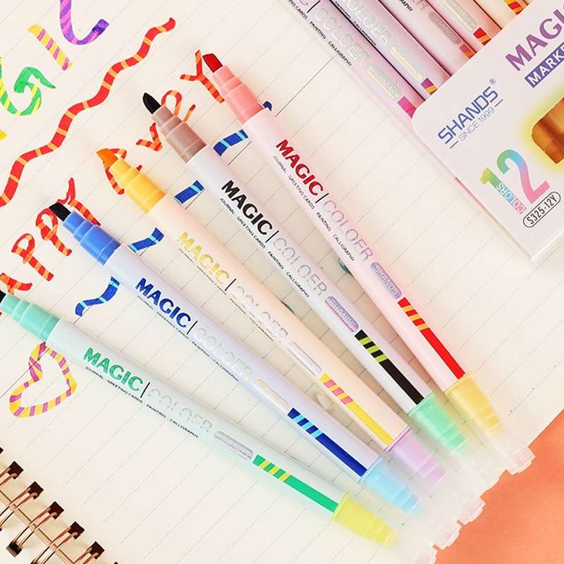 Double-ended Magic Color Chang - Highlighter Set Pastel recensione e prezzo