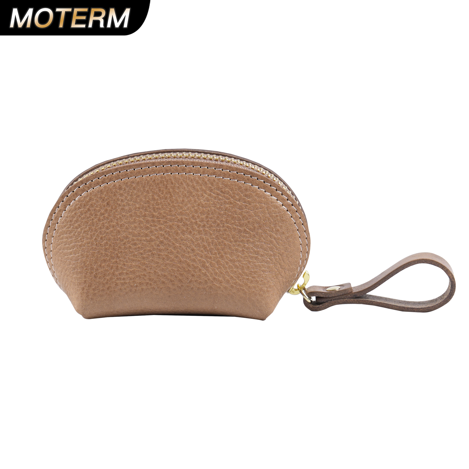 Moterm Mini Coin Pouch with Zi - Tan Stationery & Office Supply recensione e prezzo