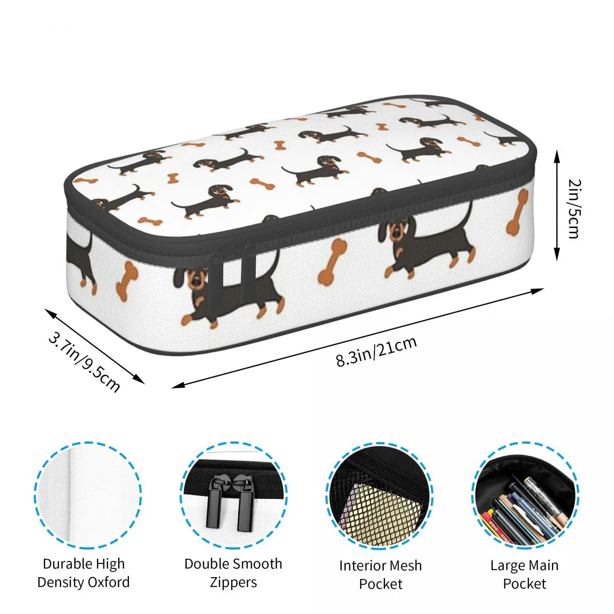 Black And Tan Dachshund Sausag - Tan Stationery & Office Supply recensione e prezzo