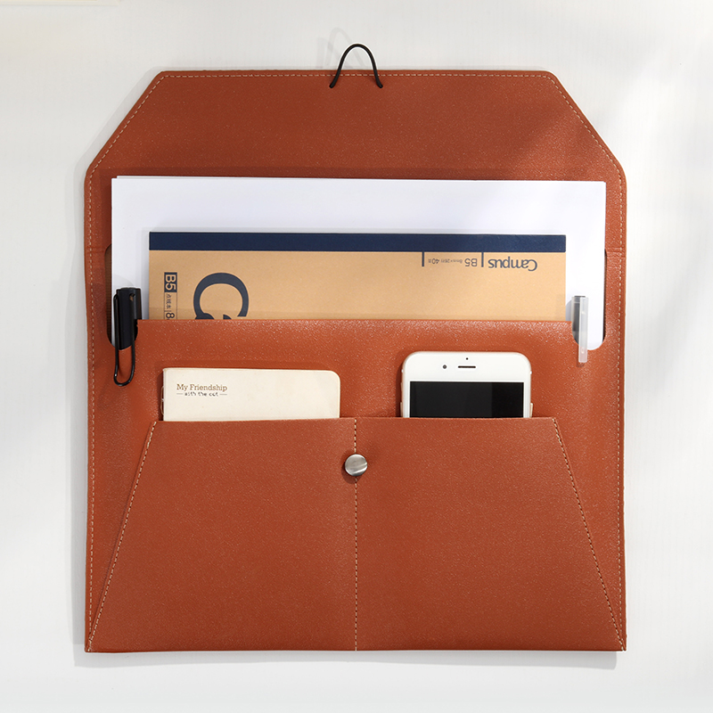 A4 Business Leather File Bag M - Portfolio Folder Zip recensione e prezzo