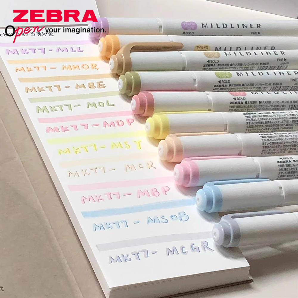 Japan ZEBRA Highlighters Pen s - Highlighter Set Pastel recensione e prezzo