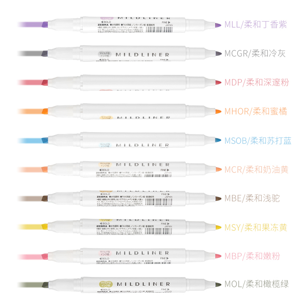 Japan ZEBRA Highlighters Pen s - Highlighter Set Pastel recensione e prezzo