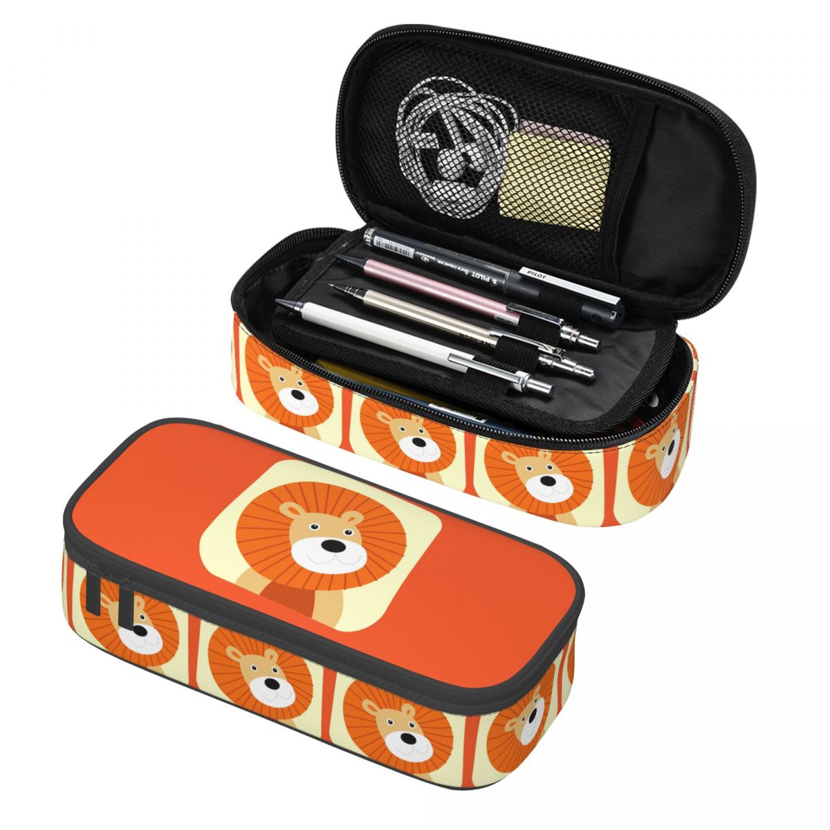 Cute Lion Cartoon Pencil Case  - Lion Stationery & Office Supply(Kunshan)Co.Ltd recensione e prezzo