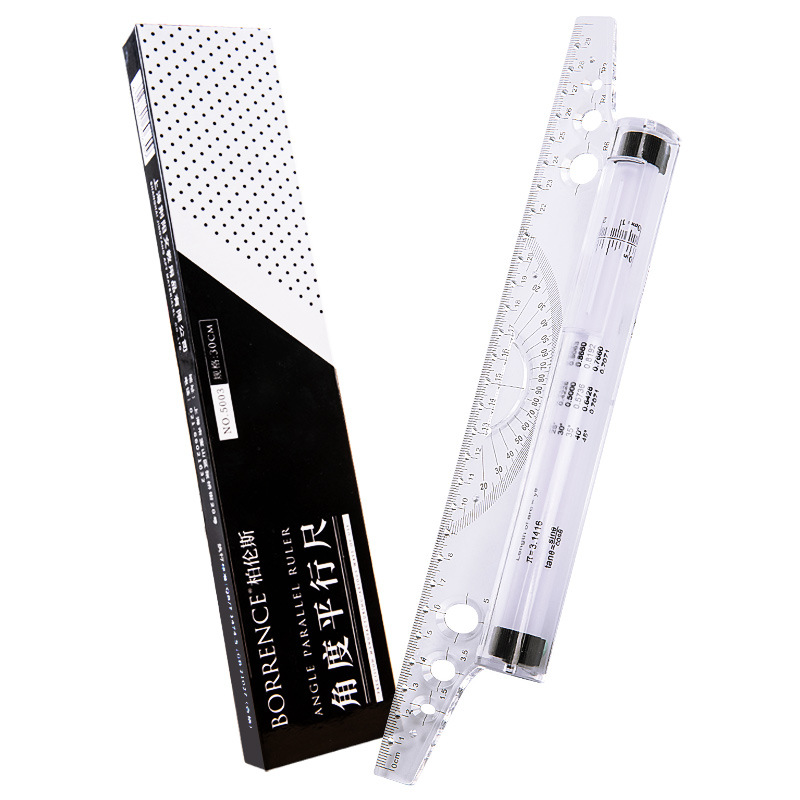 30cm Transparent Parallel Roll - Ruler Set Transparent recensione e prezzo