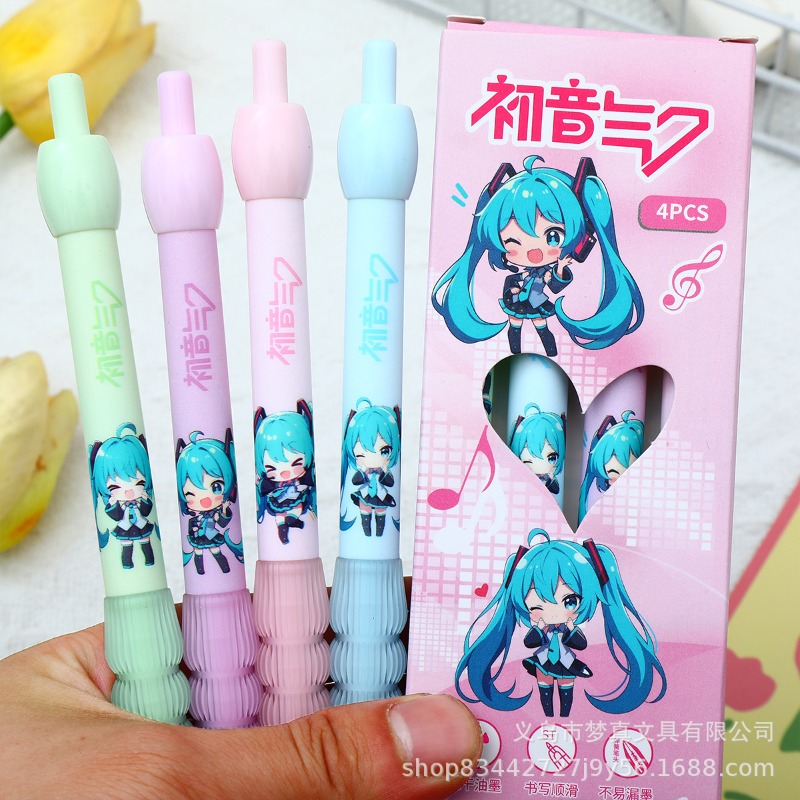 Kawaii Hatsune Miku Gel Pen Cu - Gel Ink Pen Set recensione e prezzo