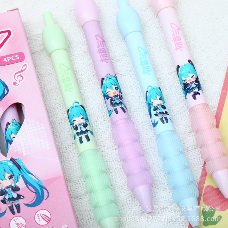 Kawaii Hatsune Miku Gel Pen Cu - Gel Ink Pen Set recensione e prezzo