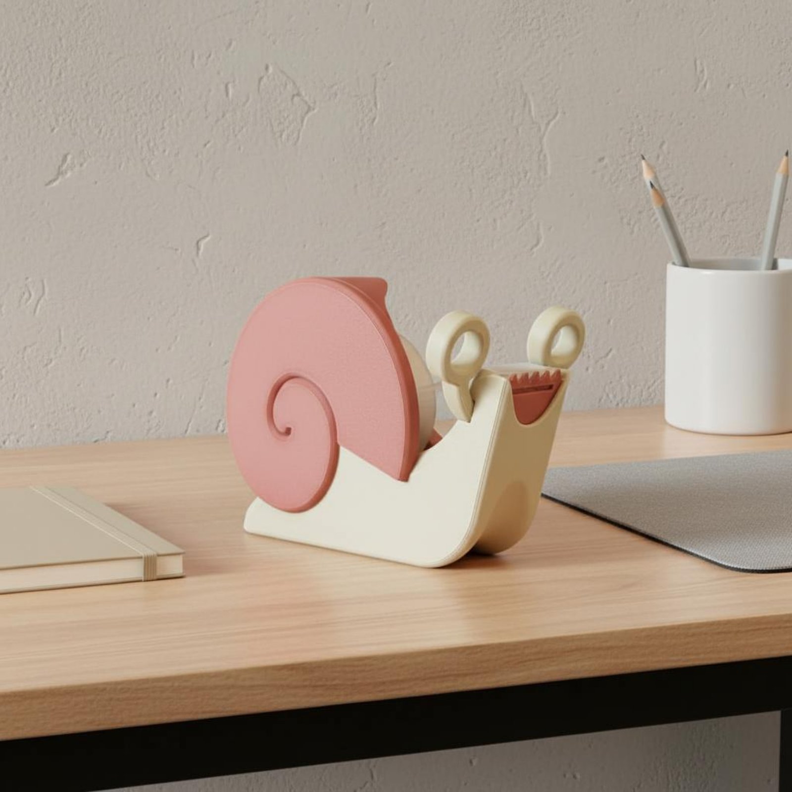 Snail-Shaped Tape Dispenser Pi - Is Stationery Office Supply recensione e prezzo