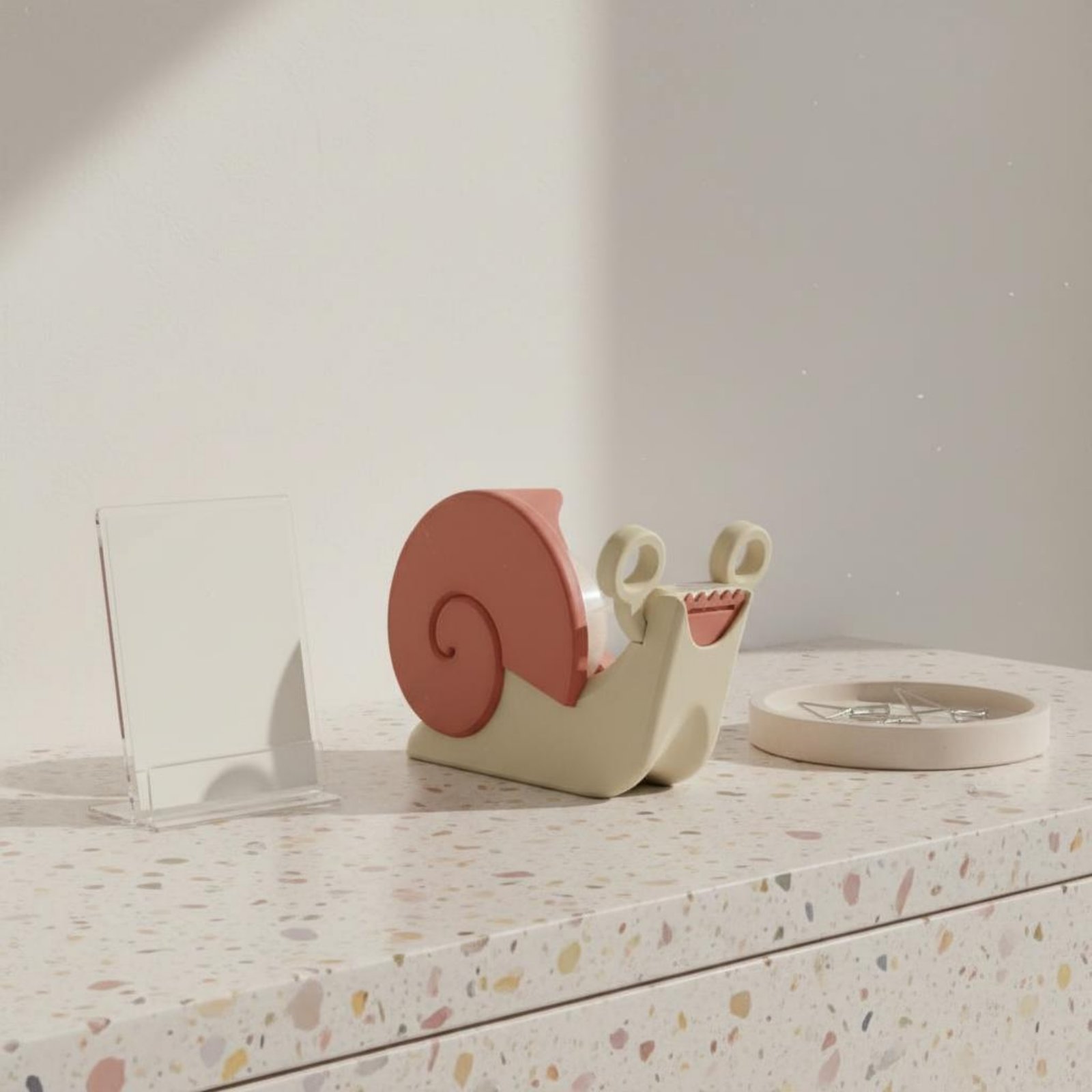 Snail-Shaped Tape Dispenser Pi - Is Stationery Office Supply recensione e prezzo