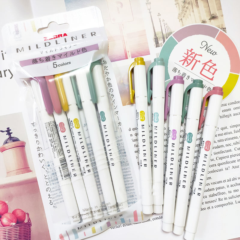 NEW zebra mildliner highlighte - Highlighter Set Pastel recensione e prezzo