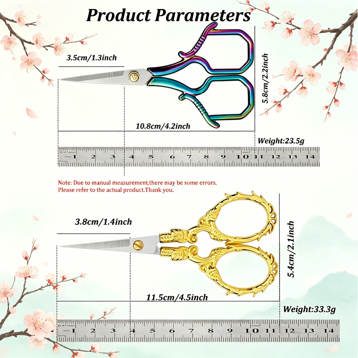 1/2PCS,Vintage Tailor Scissors - Scissors Stainless Craft recensione e prezzo