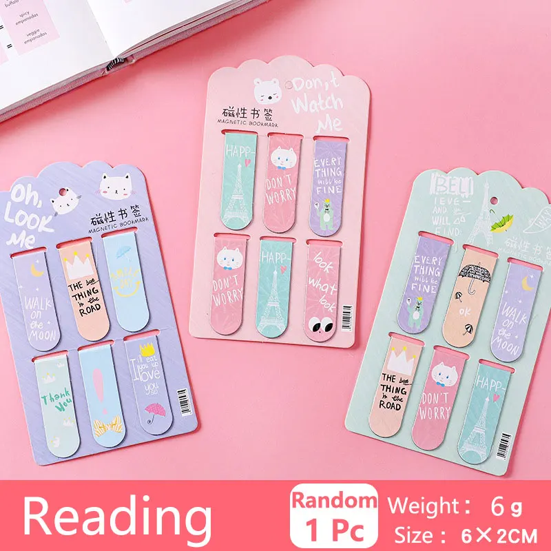 Bookmarks Teaching Reading Boo - Bookmark Magnetic Clip recensione e prezzo