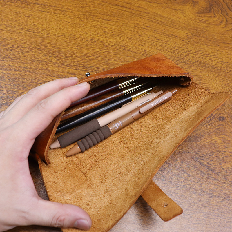Vintage Vegetable-tanned Leath - Tan Stationery & Office Supply recensione e prezzo