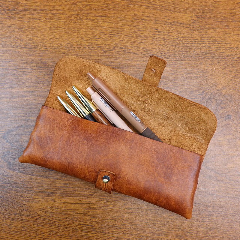 Vintage Vegetable-tanned Leath - Tan Stationery & Office Supply recensione e prezzo