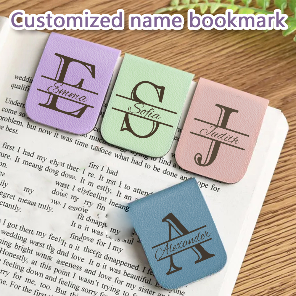 1pc Name Bookmark with letters - Bookmark Magnetic Clip recensione e prezzo