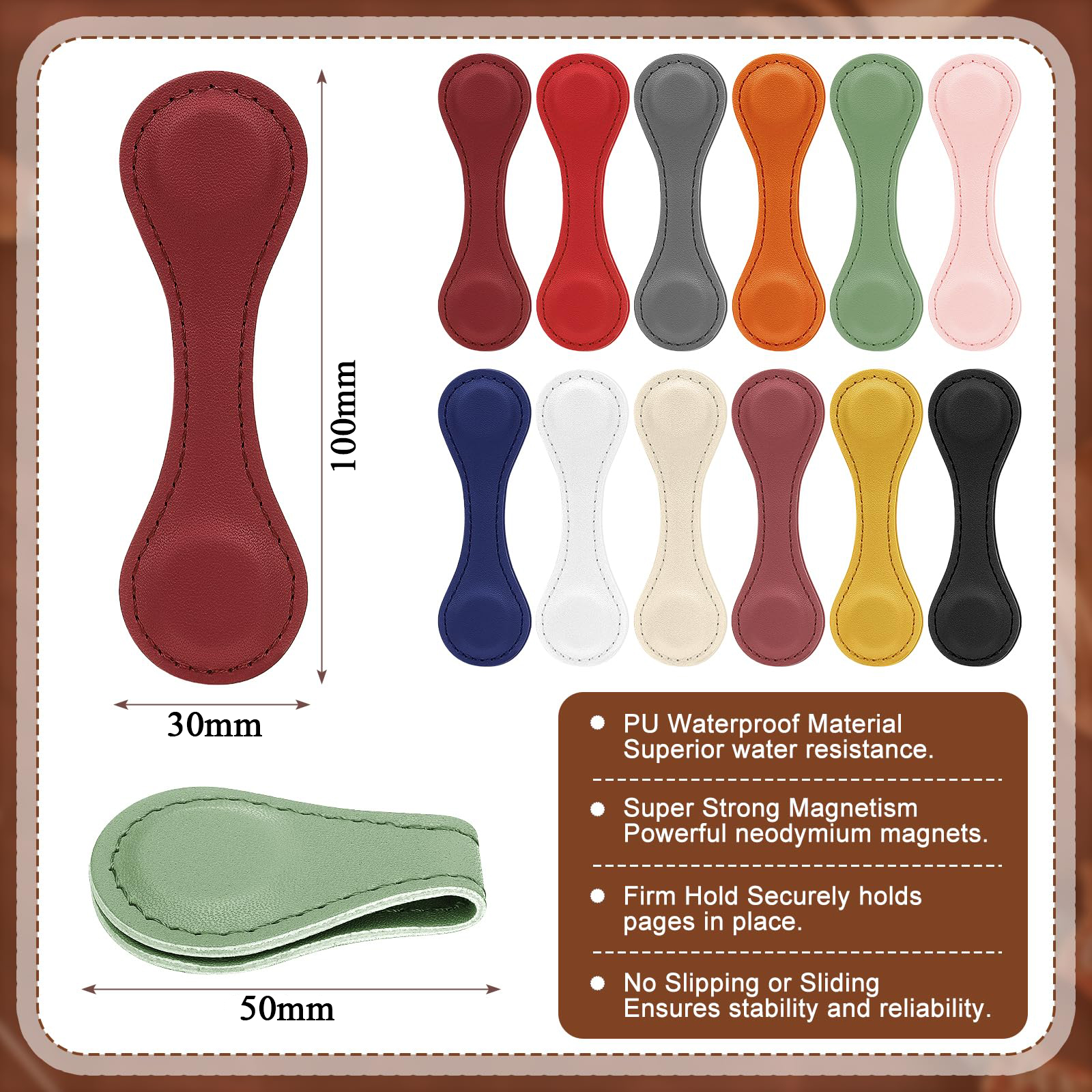 5pcs Magnetic Clip Sleeve Magn - Bookmark Magnetic Clip recensione e prezzo