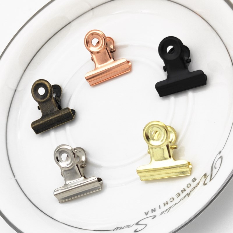 20PCS/Set 21mm*23mm Round Meta - Binder Clip Assorted recensione e prezzo