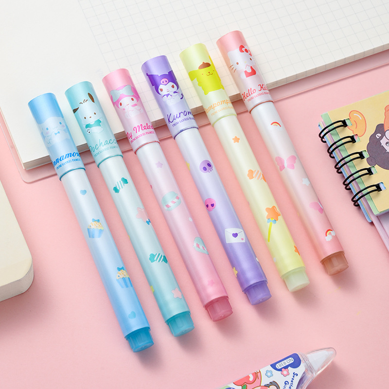 6Pcs Sanrio Hello Kitty Highli - Highlighter Set Pastel recensione e prezzo
